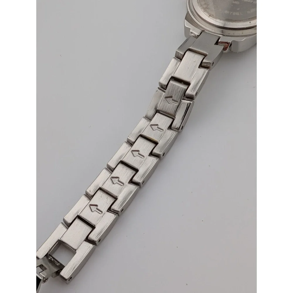 Women's Quartz Watch 27mm Case Rhinestone Bezel‎ Two Tone 7